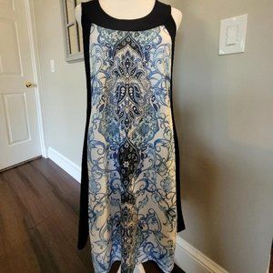 Ellen Parker Navy Dress